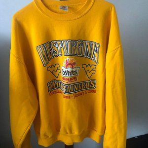 WVU crewneck sweatshirt West Virginia football